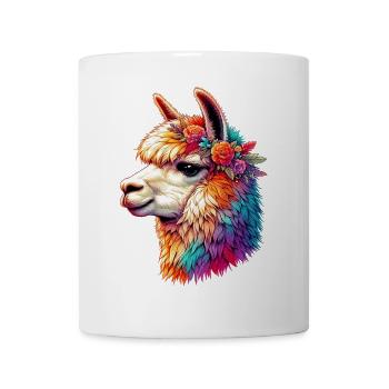 Alpaka - Tasse - Weiß - Vorne