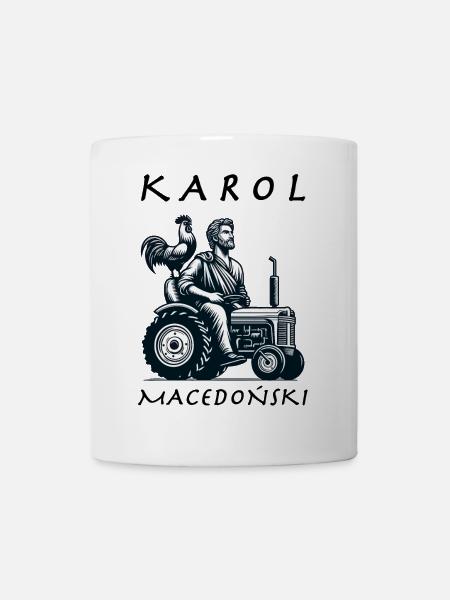 Karl von Makedonien Memes - Bauernprotest 2024 - Tasse - Weiß