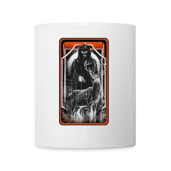 Geist Halloween Dark Hirsch Geister Horror Wald - Tasse - Weiß - Vorne