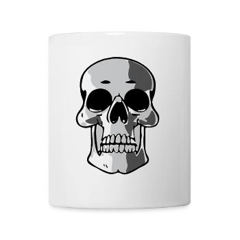 Schadewinkler Skull Contrast - Mug - white - Front