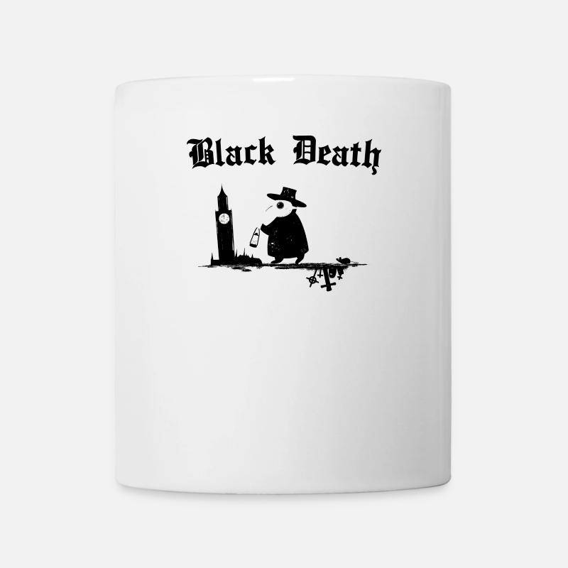 Tournée européenne de la peste noire - Mug blanc - blanc