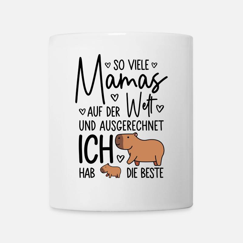 So viele Mamas Beste Mama Baby Muttertag Geschenk - Tasse - Weiß