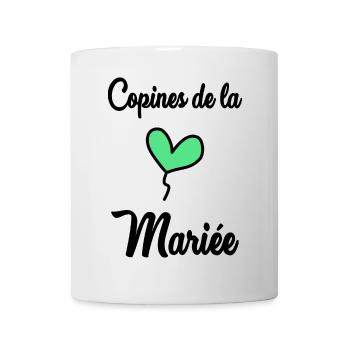 FUTURE MARIEE. EVJF. MARIEE. TEAM. TEAM MARIEE - Mug blanc - blanc - Devant