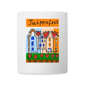 EG Tulipes I Festival des tulipes I Potsdam I Hollande IUrurlaub - Mug blanc - blanc - Devant