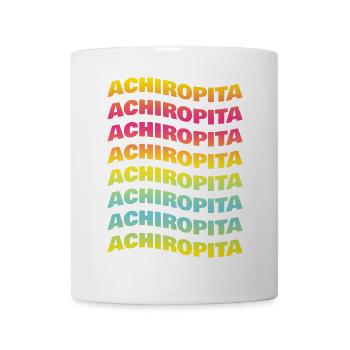 t-shirt Achiropita effet vague t-shirt cadeau - Mug blanc - blanc - Devant