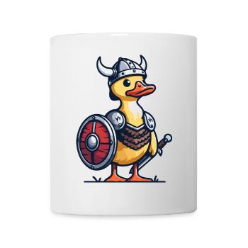 Viking Quack : Le canard du Valhalla - Mug blanc - blanc - Devant