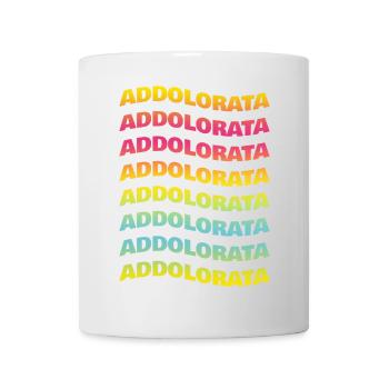 T-shirt Addolorata t-shirt effet vague cadeau - Mug blanc - blanc - Devant