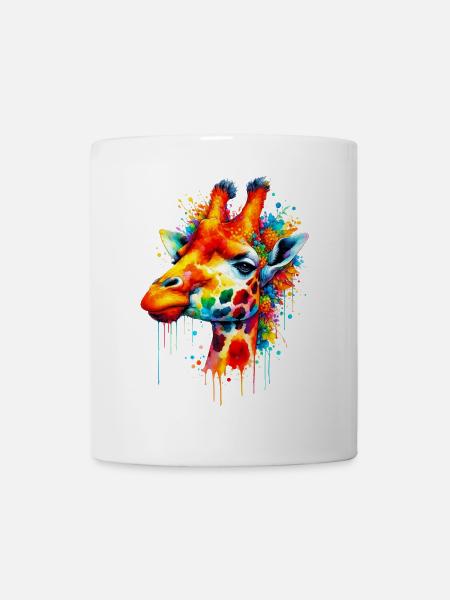 Giraffe - Tasse - Weiß
