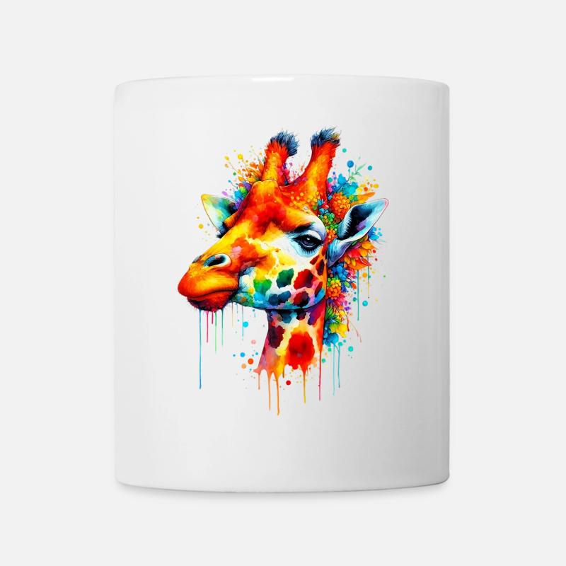 Giraffe - Tasse - Weiß