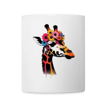 Girafe - Mug blanc - blanc - Devant