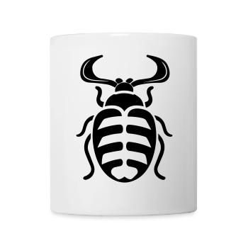 scarabée - Tasse - Weiß - Vorne
