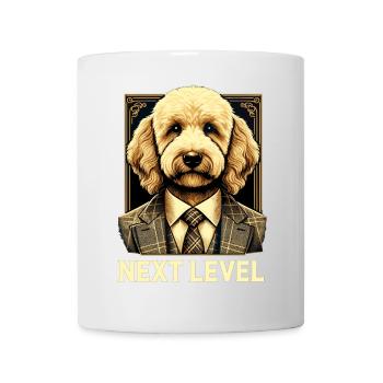 Goldendoodle Hund Next Level Anzug Geschenk - Tasse - Weiß - Vorne