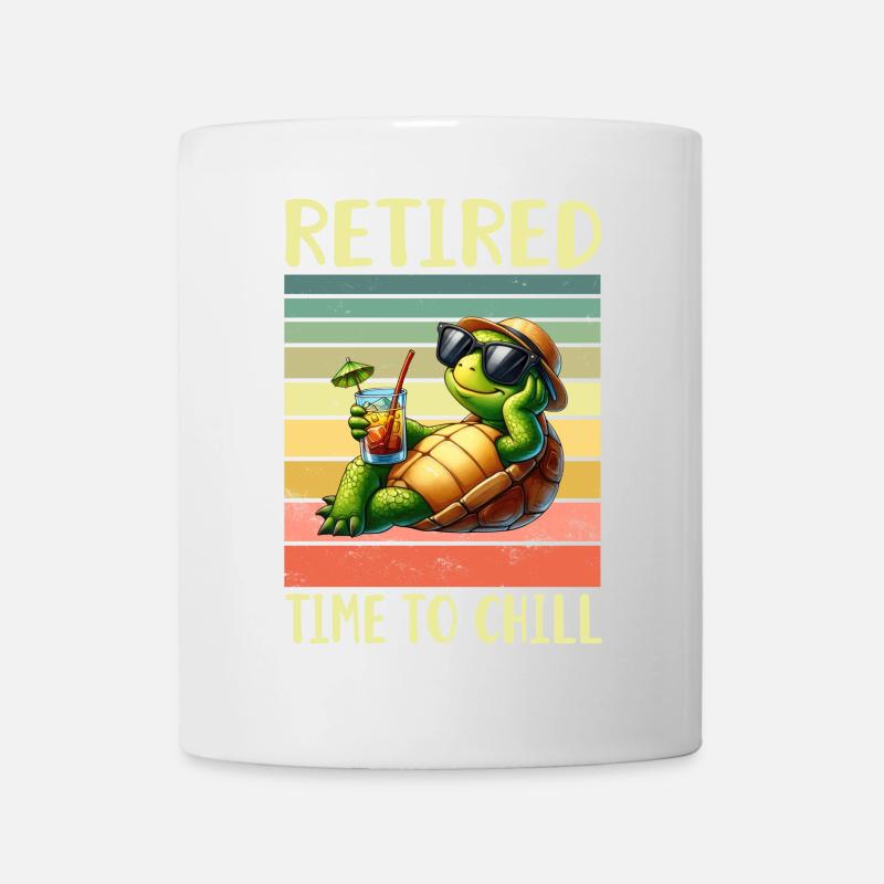 Ruhestand Rentner - Tasse - Weiß