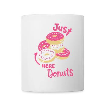 Donuts Donut-Liebhaber - Tasse - Weiß - Vorne