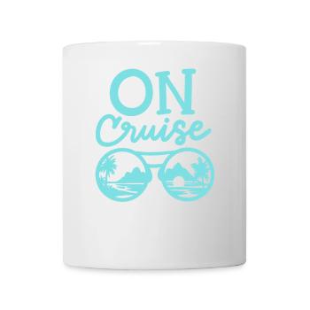 Kreuzfahrt Urlaub - Tasse - Weiß - Vorne