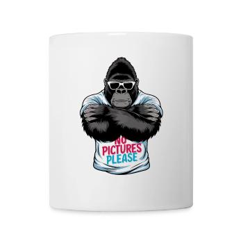 Pas de photos s’il vous plaît - Mug blanc - blanc - Devant