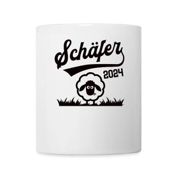 Schäfer 2024 Beruf Schäferei Lehre Lehrling - Tasse - Weiß - Vorne