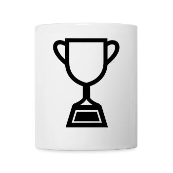 trophy - Mug - white - Front