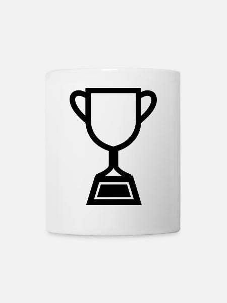 Trophäe - Tasse - Weiß