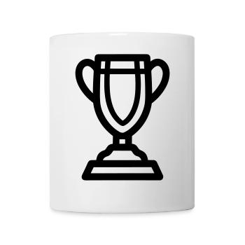 trophy - Mug - white - Front