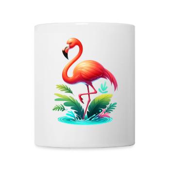 Flamingo - Mug - white - Front