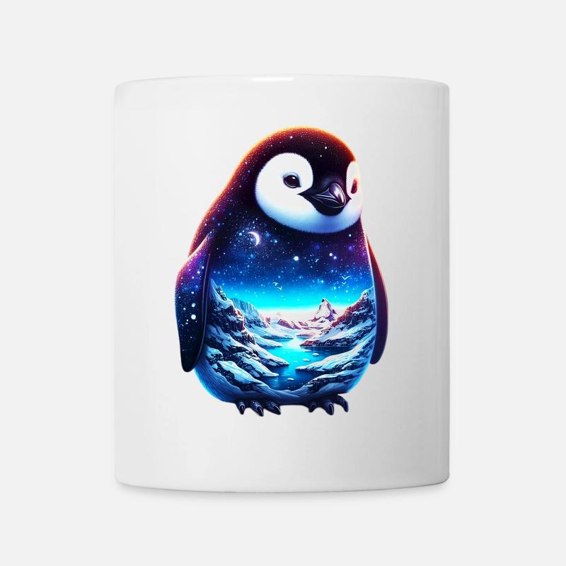 Pingouin - Mug blanc - blanc