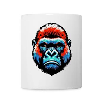 Gorille - Mug blanc - blanc - Devant
