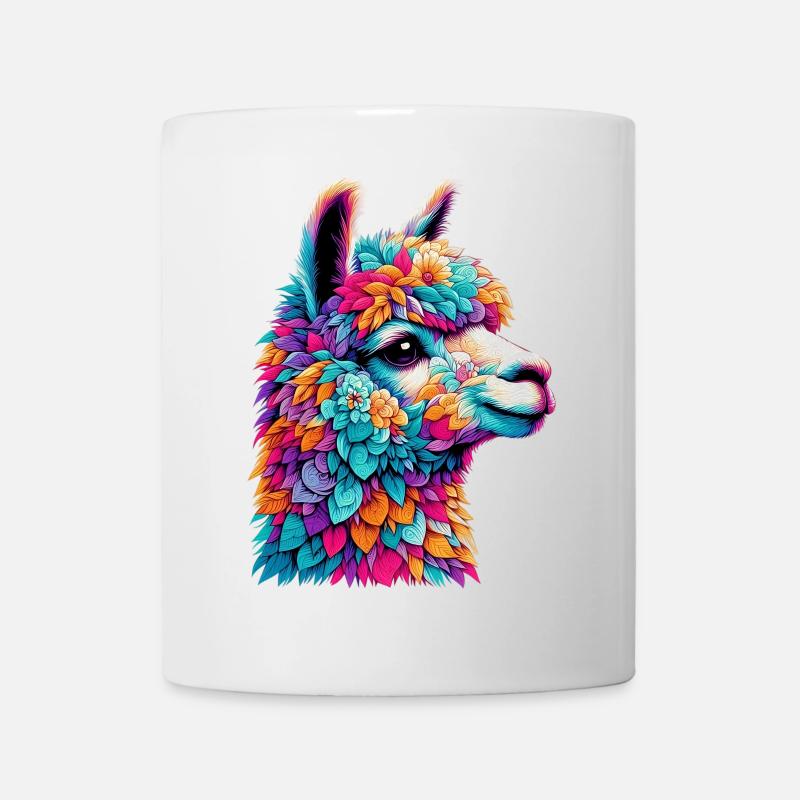 Alpaga - Mug blanc - blanc