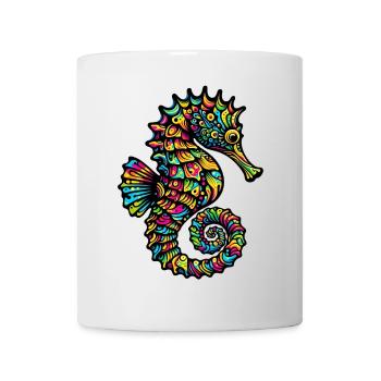 hippocampe - Mug blanc - blanc - Devant