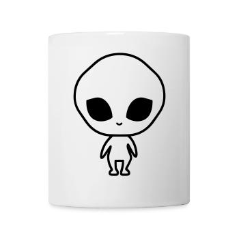 extraterrestre - Mug blanc - blanc - Devant