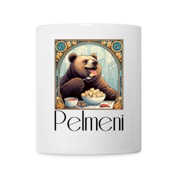 Pelmeni Bear Russian Gift - Mug - white - Front