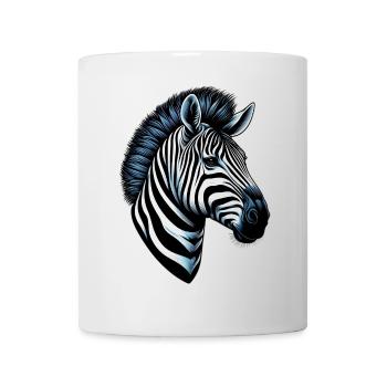 Zebra - Tasse - Weiß - Vorne
