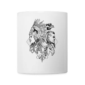Guerriers du Temps - Mug blanc - blanc - Devant