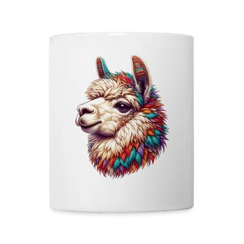 Alpaka - Tasse - Weiß - Vorne