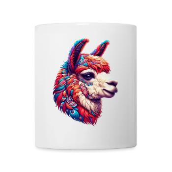 Alpaka - Tasse - Weiß - Vorne