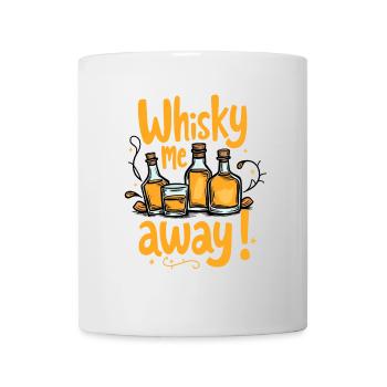 WHISKY ME AWAY! WHISKY - Tasse - Weiß - Vorne