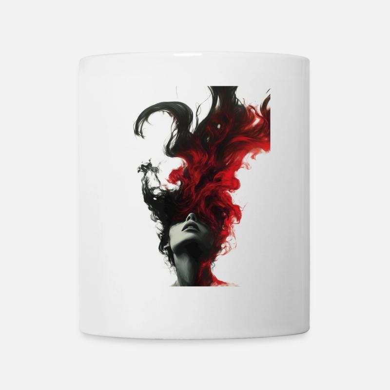 Nebel im Kopf - Tasse - Weiß