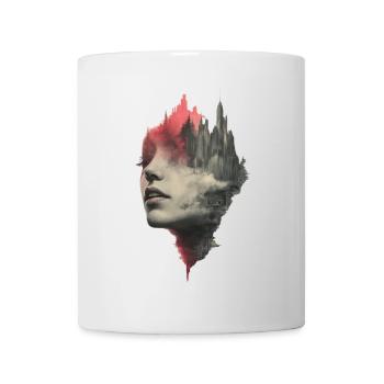 Frau zwischen zwei Welten - Tasse - Weiß - Vorne