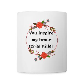 Serial killer - Tasse - Weiß - Vorne