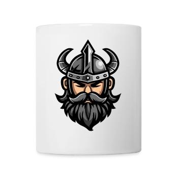 Viking Head Valhalla - Mug - white - Front