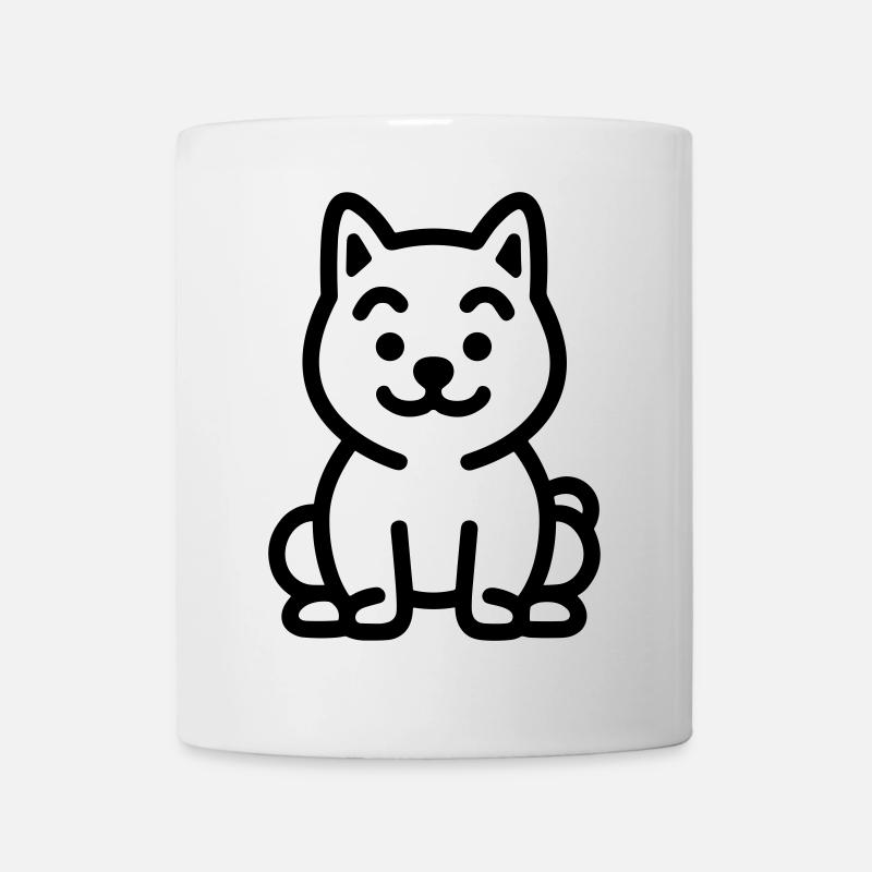 Chien - Mug blanc - blanc