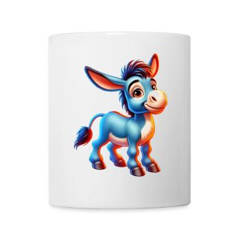 Esel-Maultier - Tasse - Weiß - Vorne