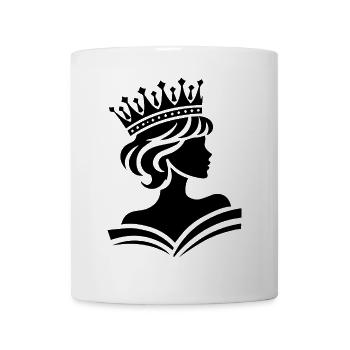 Porträt einer Königin mit Würde und Anmut - Tasse - Weiß - Vorne