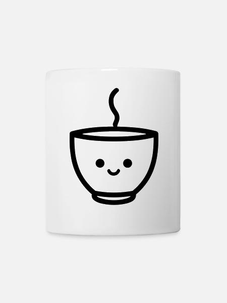 Kaffeebecher - Tasse - Weiß