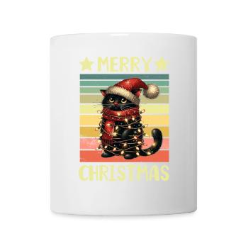 Black Cat Christmas - Mug - white - Front