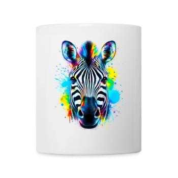 Zebra - Tasse - Weiß - Vorne