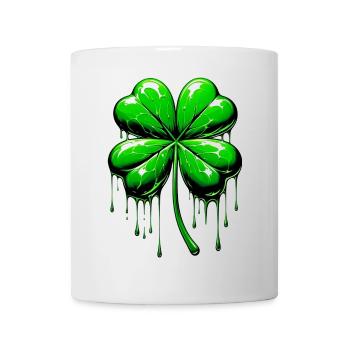 Four-leaf clover - Mug - white - Front