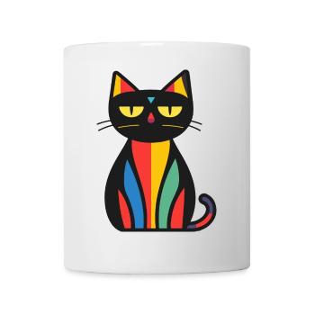 Cat Halloween Cat - Mug - white - Front
