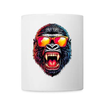 Gorilla - Mug - white - Front