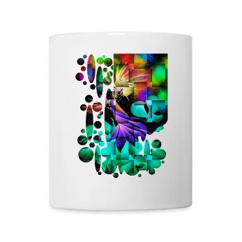 Feu d’artifice de danse fantastique - Mug blanc - blanc - Devant